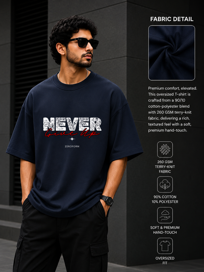 Zeroform Never Oversized Cotton T-shirt