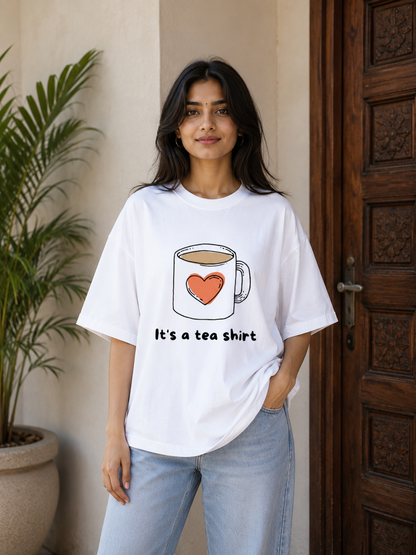 Zeroform TEA Shirt Oversized Cotton Tee