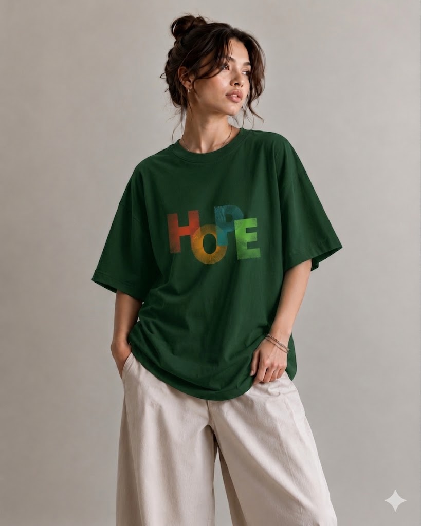 Zeroform Hope Oversized T-shirt