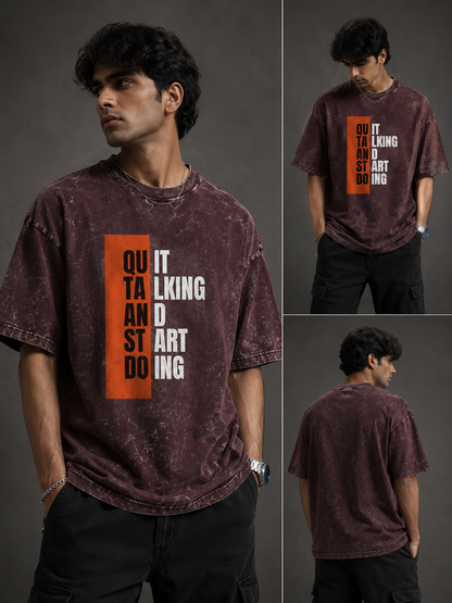 Zeroform Atitude Oversized Cotton T-shirt