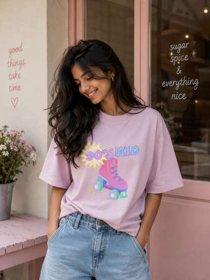 Zeroform 90's Kid Oversized Classic T-Shirt