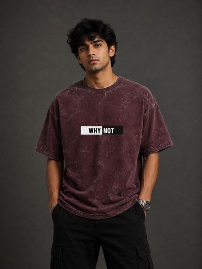 Zeroform Why Not Oversized Cotton T-shirt