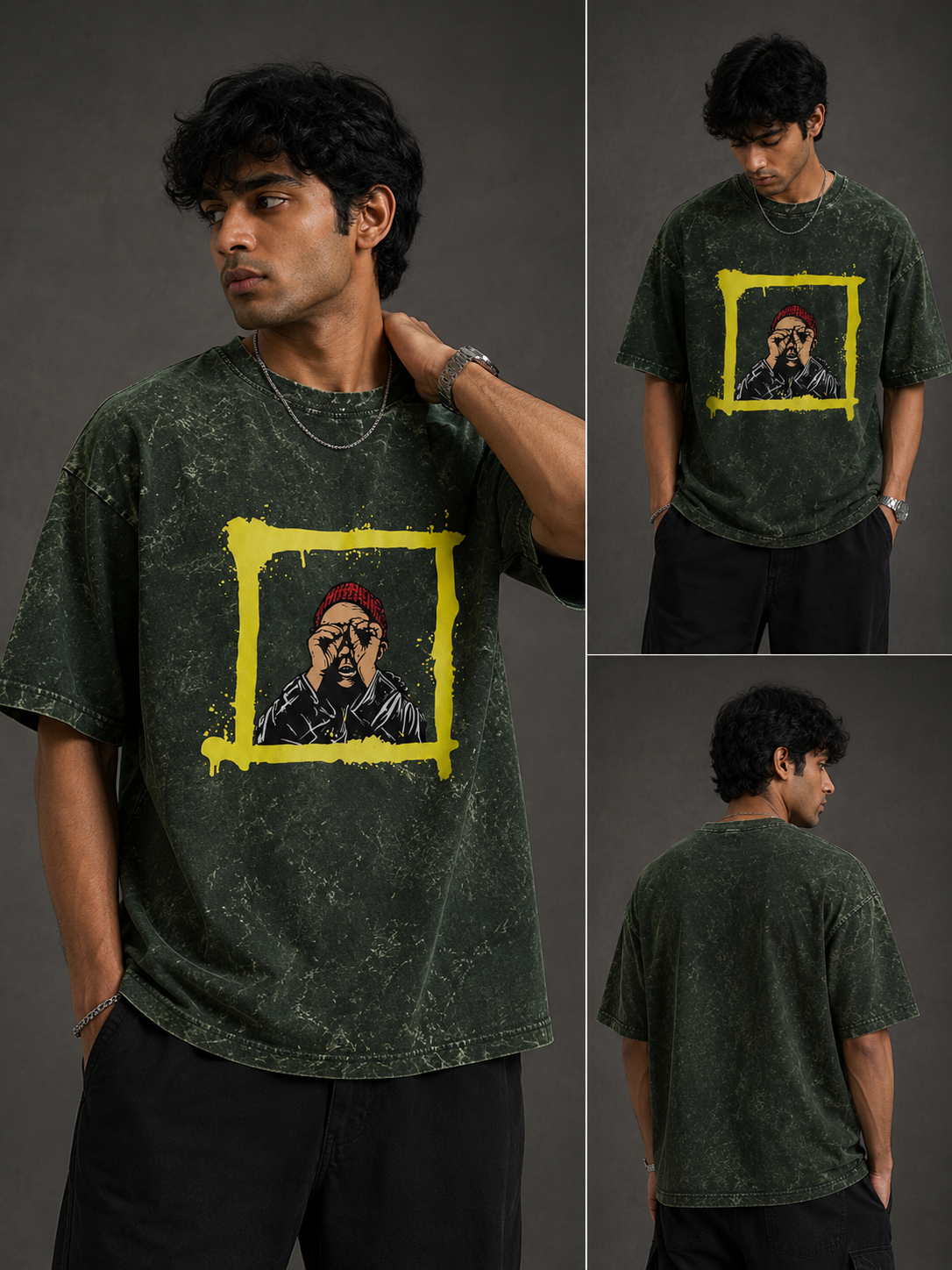 Zeroform Window Boy Oversized Cotton T-shirt