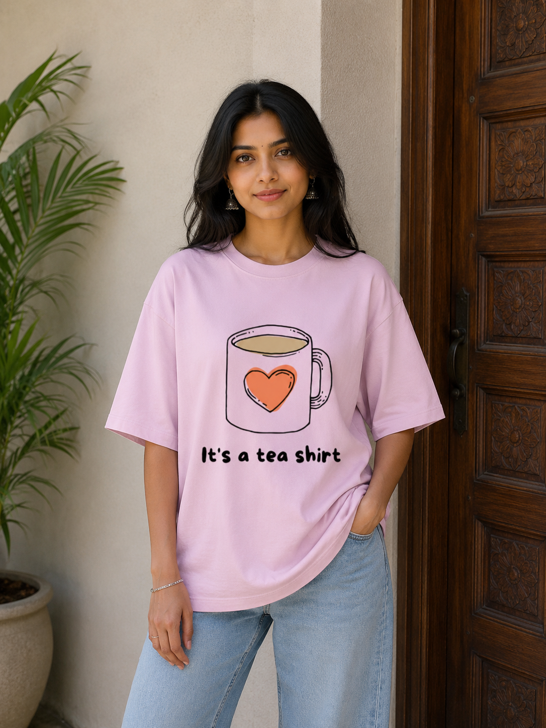 Zeroform TEA Shirt Oversized Cotton Tee