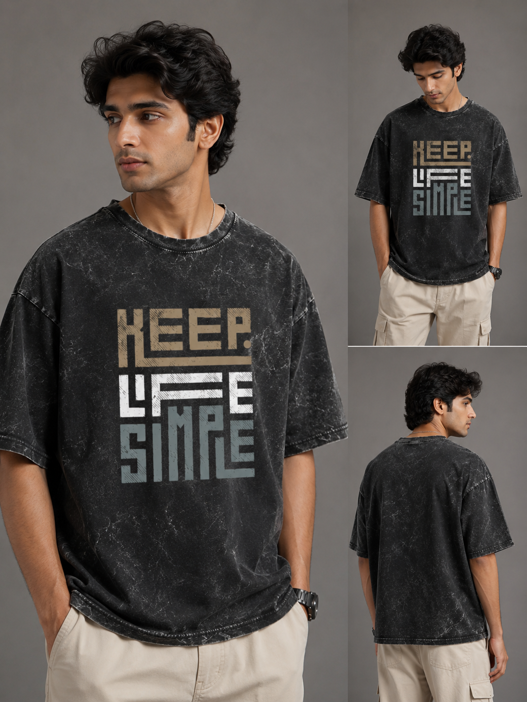 Zeroform Keep It Simple Oversized Cotton T-shirt