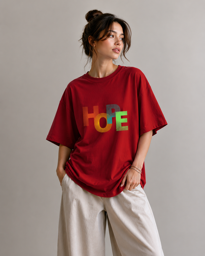 Zeroform Hope Oversized T-shirt
