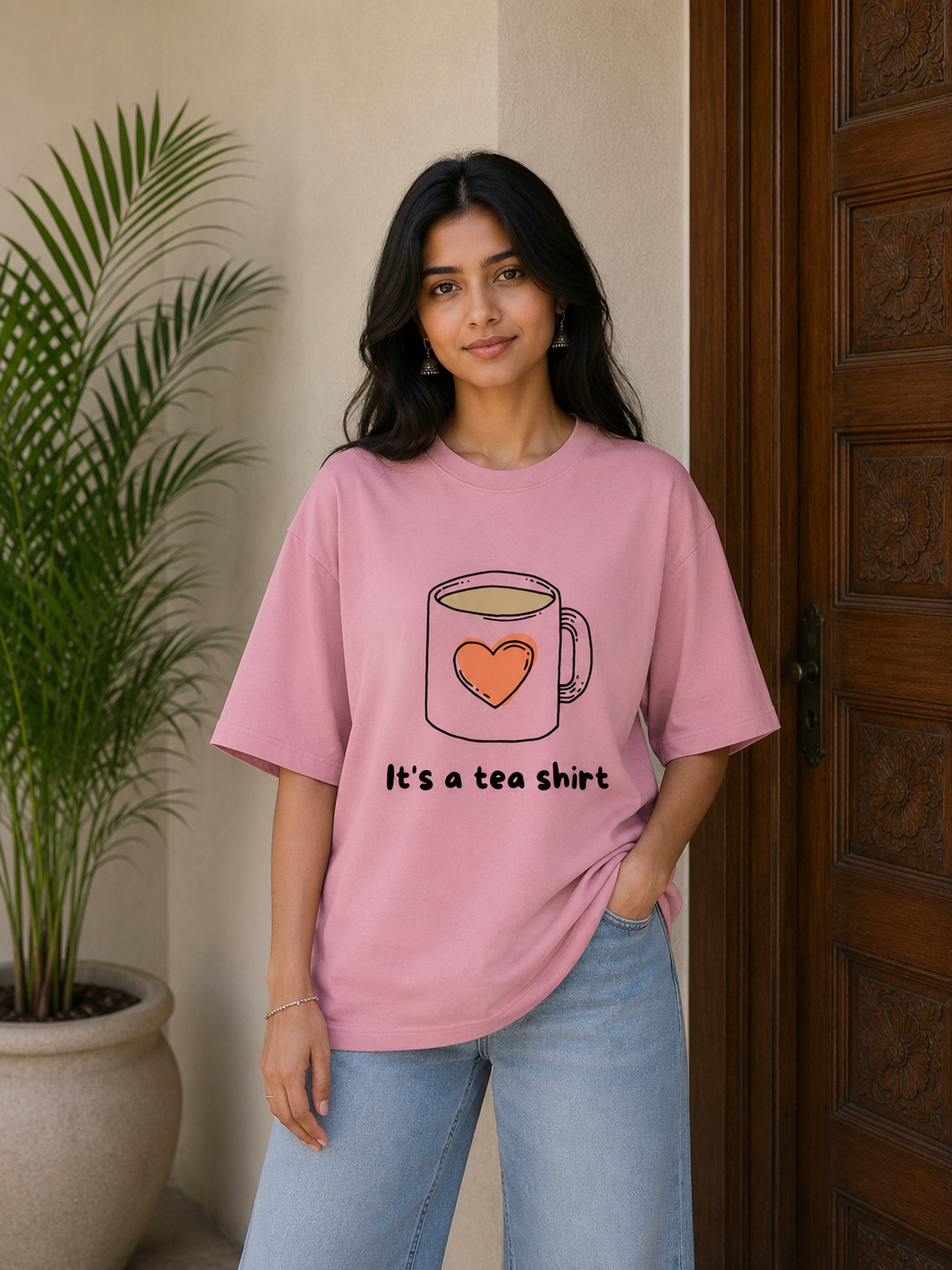 Zeroform TEA Shirt Oversized Cotton Tee
