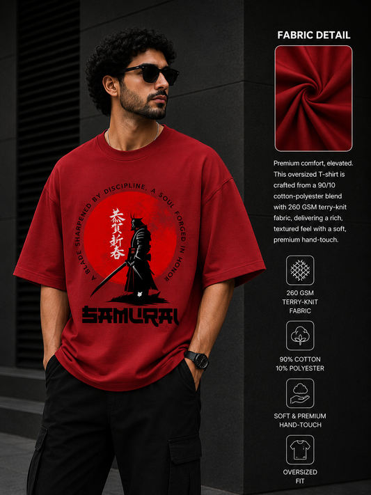 Zeroform Samurai Oversized Cotton T-shirt