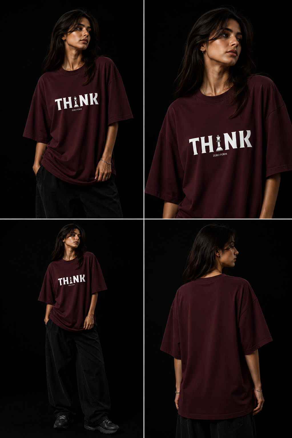 Zeroform Think Oversized T-shirt