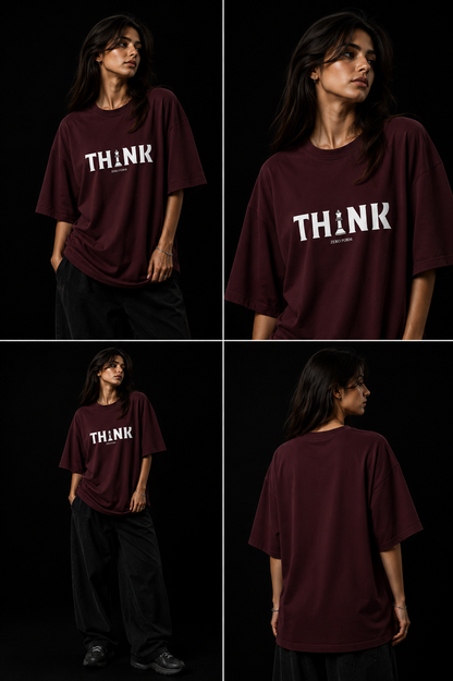 Zeroform Think Oversized T-shirt