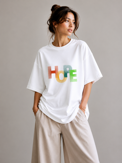 Zeroform Hope Oversized T-shirt