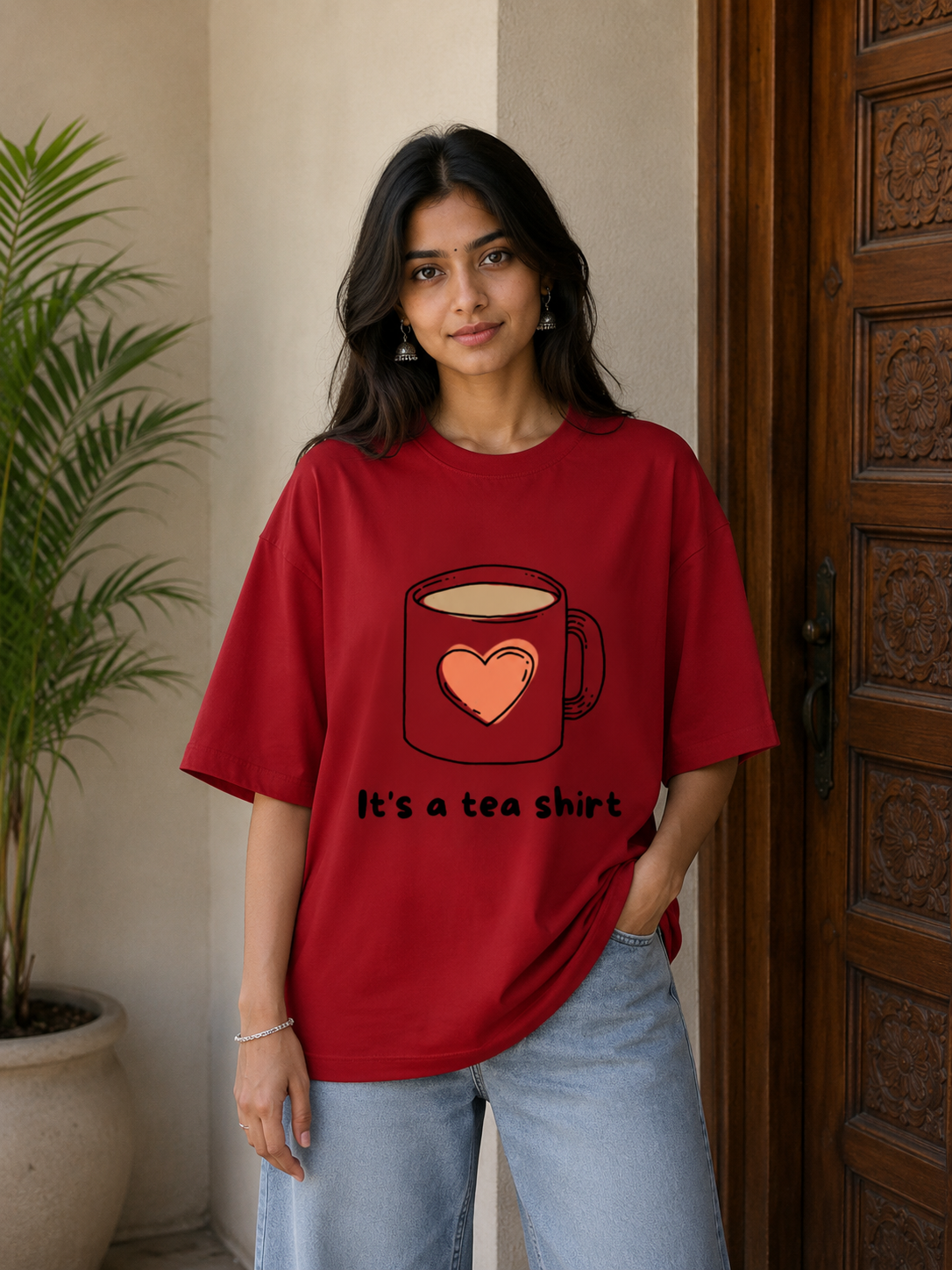 Zeroform TEA Shirt Oversized Cotton Tee