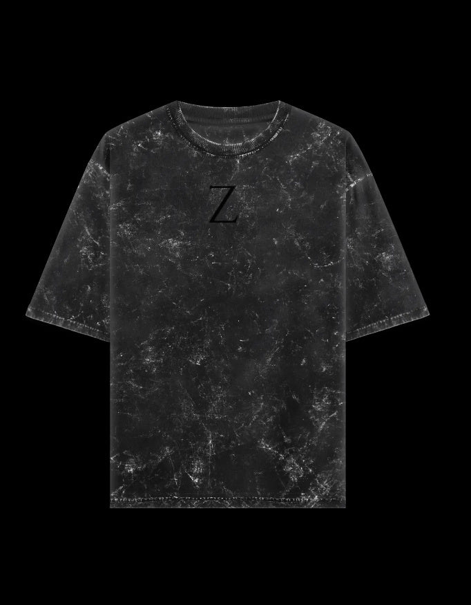 Zeroform Minimal Acid Wash 100% Cotton Oversized T-shirt