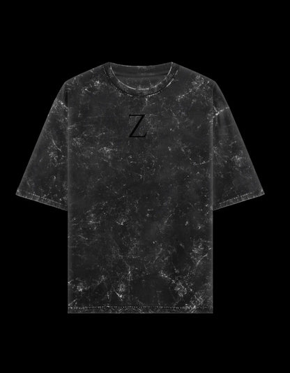 Zeroform Minimal Acid Wash 100% Cotton Oversized T-shirt