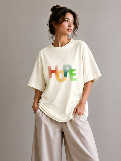 Zeroform Hope Oversized T-shirt