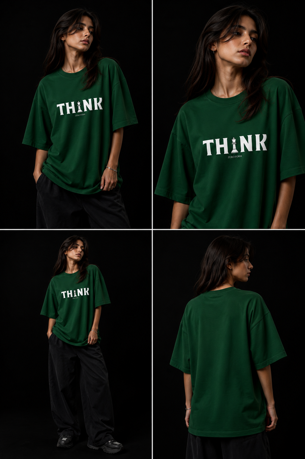 Zeroform Think Oversized T-shirt