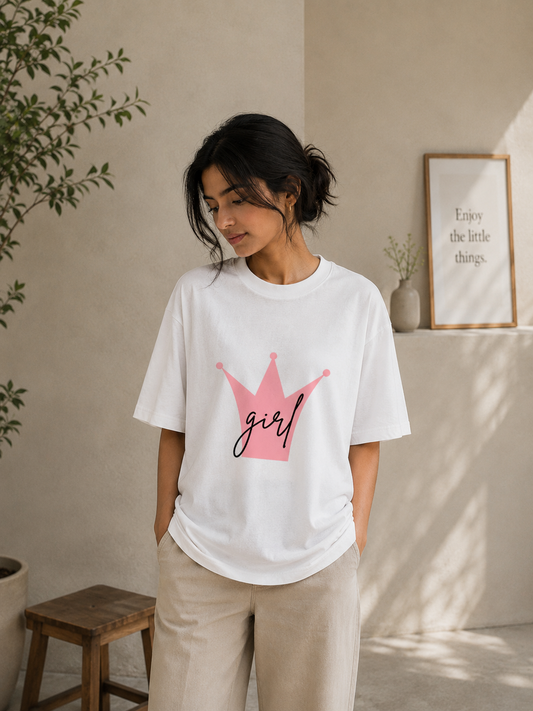 Zeroform Queen Oversized Cotton T-Shirt