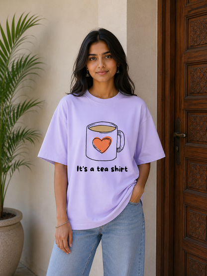 Zeroform TEA Shirt Oversized Cotton Tee