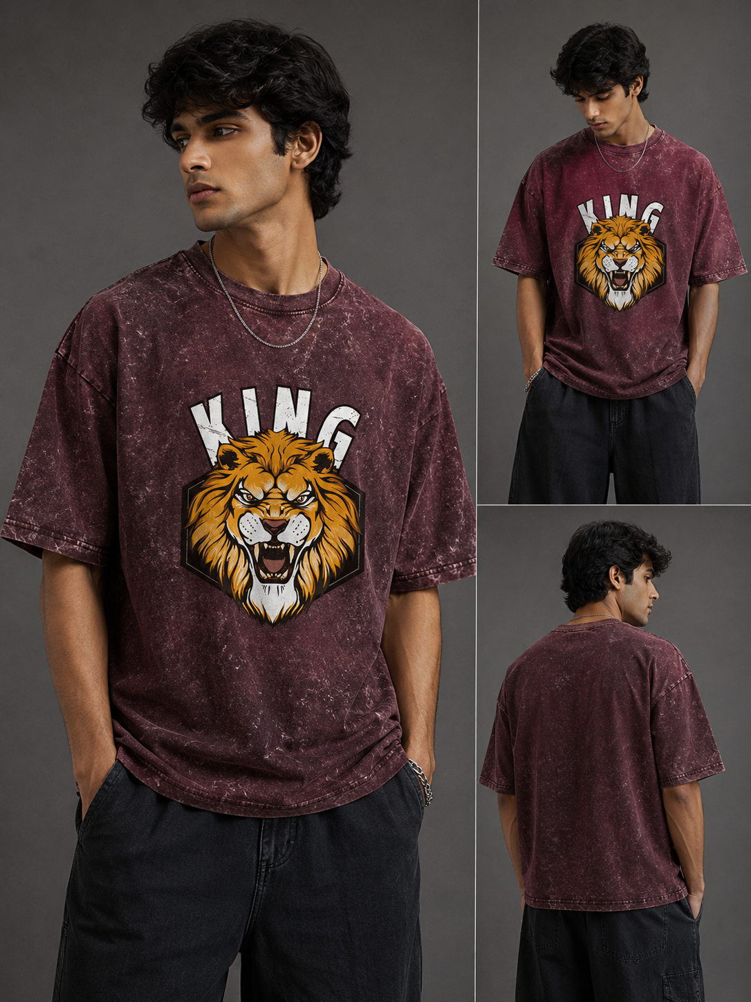 Zeroform King Oversized Cotton T-shirt