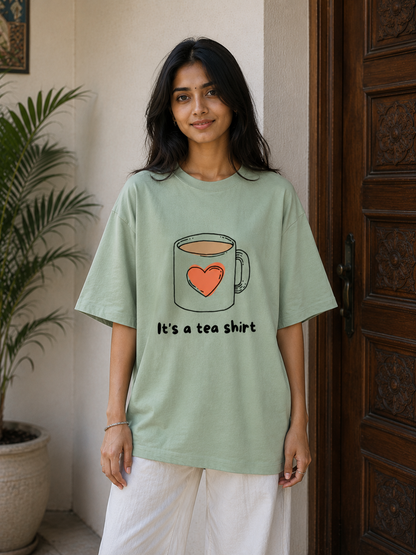 Zeroform TEA Shirt Oversized Cotton Tee