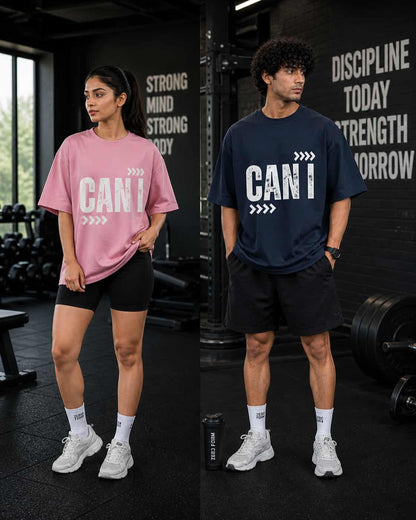 Zeroform Gym Can I Oversized T-shirt