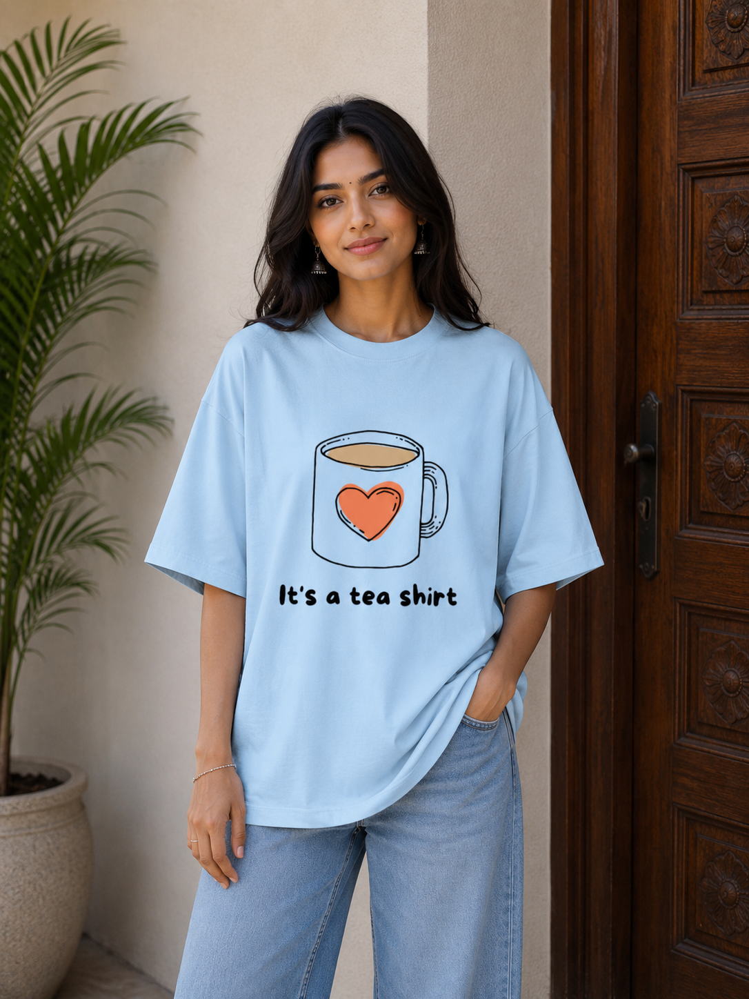 Zeroform TEA Shirt Oversized Cotton Tee