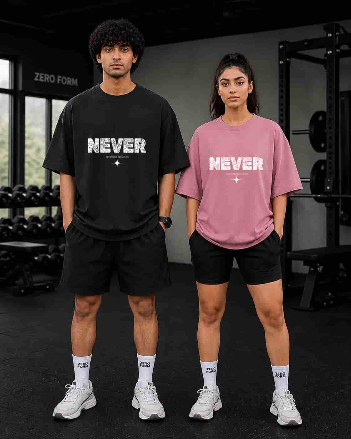 Zeroform Gym Never Oversized T-shirt