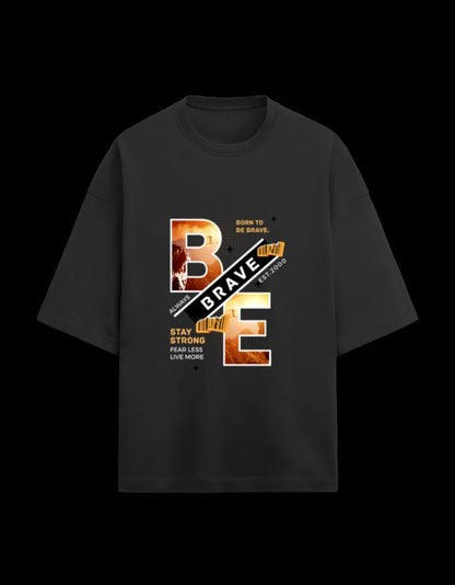 Zeroform Be Brave Oversized Cotton T-shirt - ZEROFORM