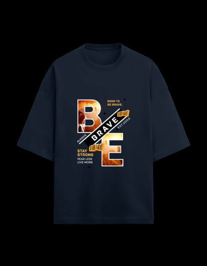 Zeroform Be Brave Oversized Cotton T-shirt - ZEROFORM