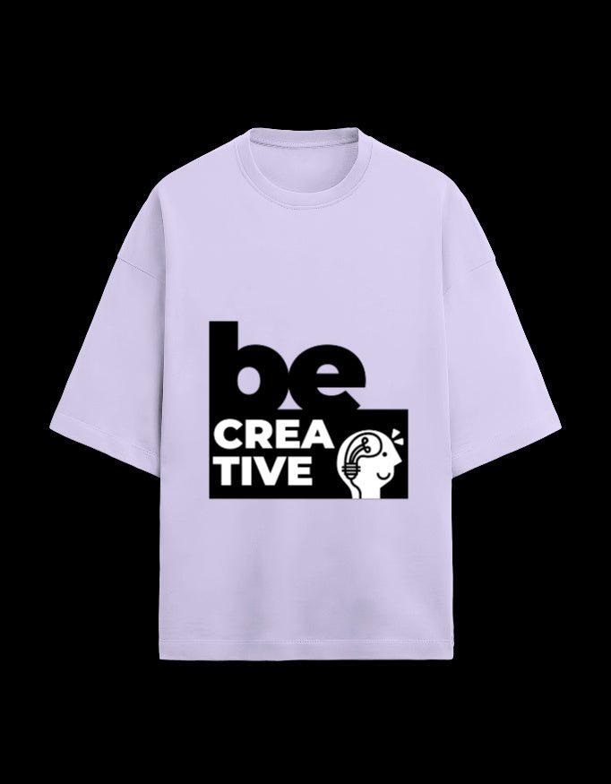 Zeroform Be Creative Oversized Cotton Tee - ZEROFORM