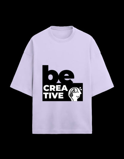 Zeroform Be Creative Oversized Cotton Tee - ZEROFORM