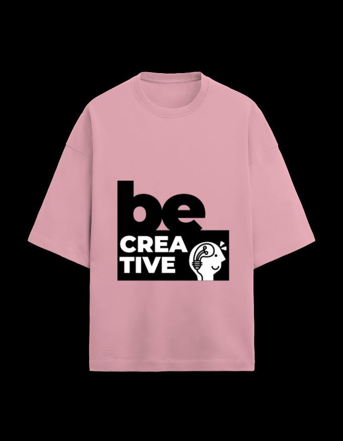 Zeroform Be Creative Oversized Cotton Tee - ZEROFORM