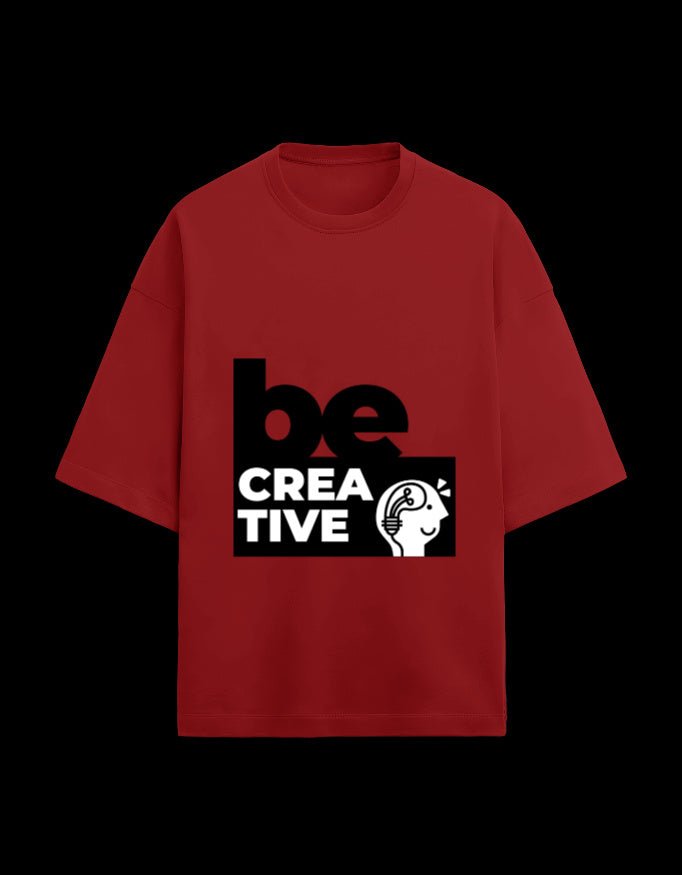 Zeroform Be Creative Oversized Cotton Tee - ZEROFORM