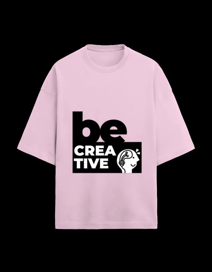 Zeroform Be Creative Oversized Cotton Tee - ZEROFORM