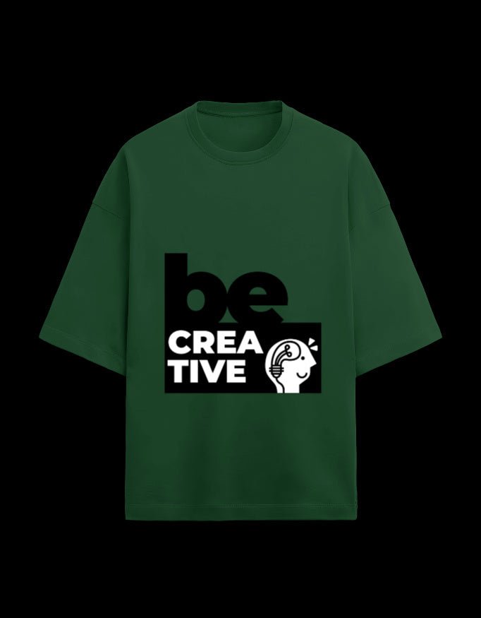 Zeroform Be Creative Oversized Cotton Tee - ZEROFORM