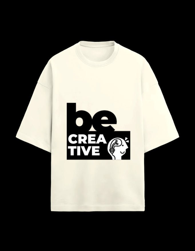 Zeroform Be Creative Oversized Cotton Tee - ZEROFORM