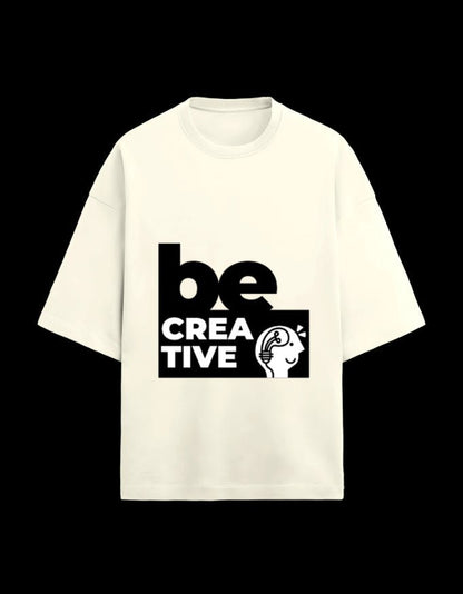 Zeroform Be Creative Oversized Cotton Tee - ZEROFORM