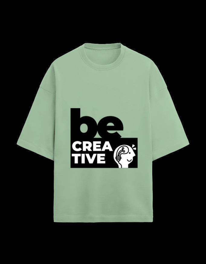 Zeroform Be Creative Oversized Cotton Tee - ZEROFORM