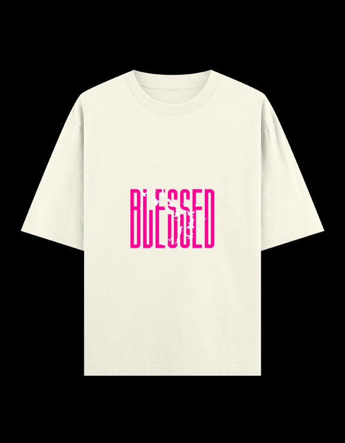 Zeroform Blessed Oversized Cotton T-Shirt - ZEROFORM