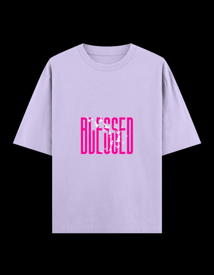 Zeroform Blessed Oversized Cotton T-Shirt - ZEROFORM