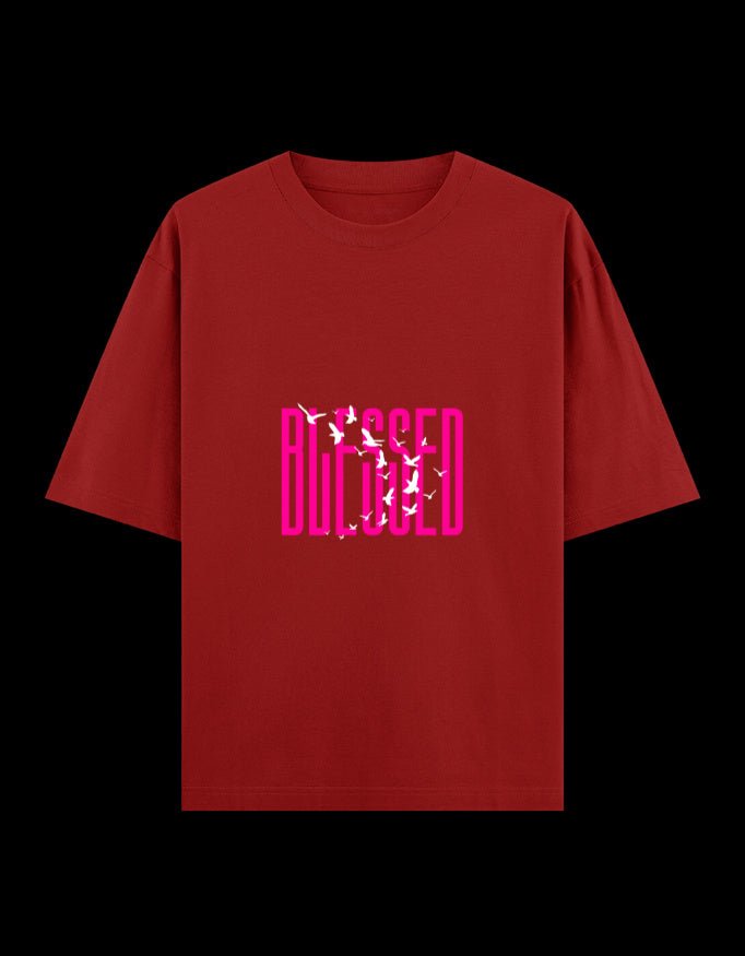Zeroform Blessed Oversized Cotton T-Shirt - ZEROFORM