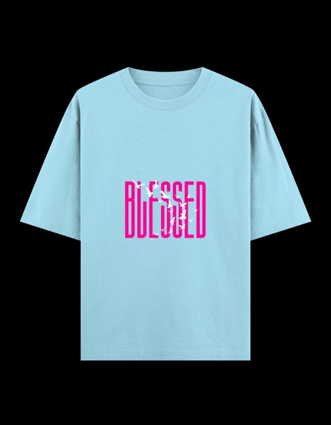 Zeroform Blessed Oversized Cotton T-Shirt - ZEROFORM