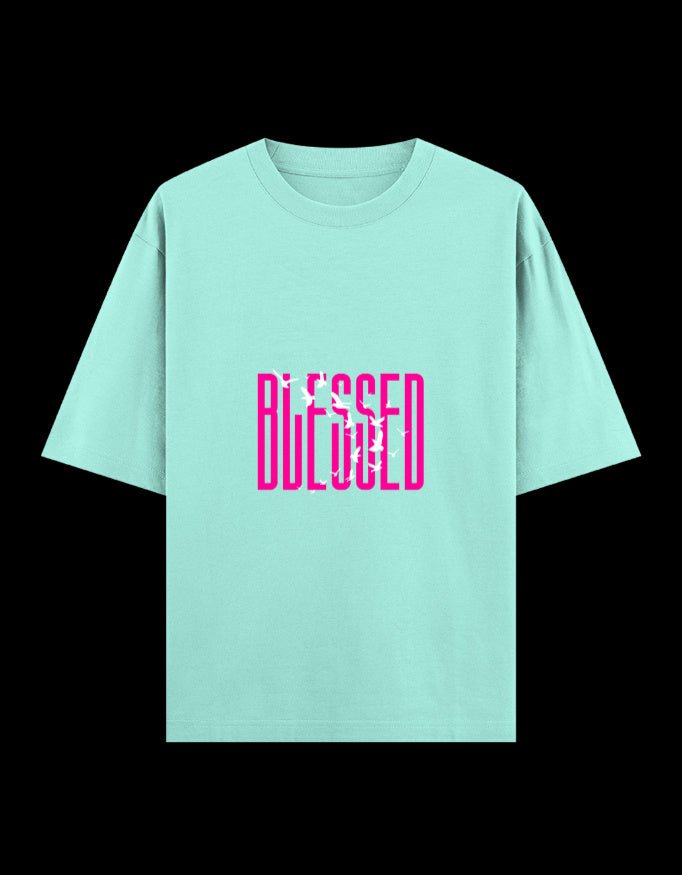 Zeroform Blessed Oversized Cotton T-Shirt - ZEROFORM