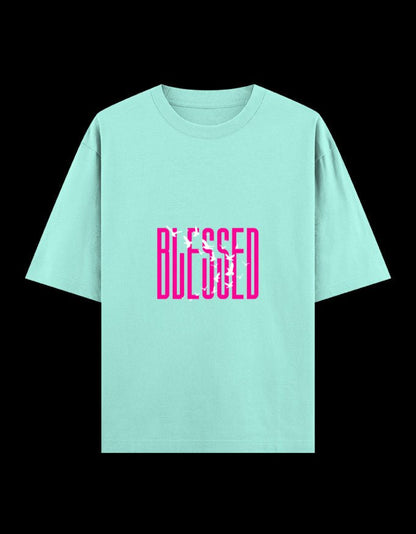 Zeroform Blessed Oversized Cotton T-Shirt - ZEROFORM