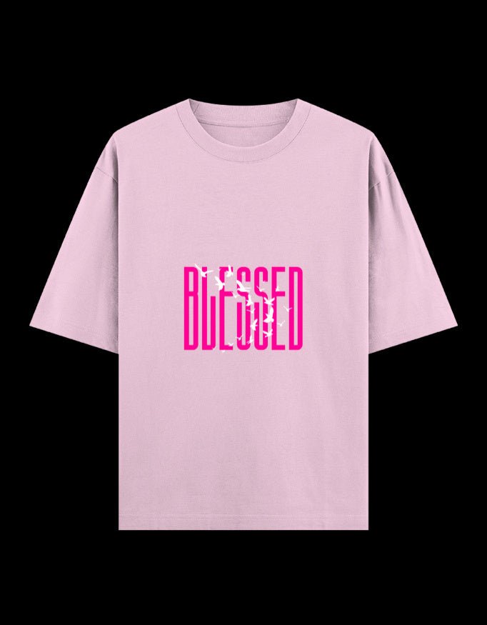 Zeroform Blessed Oversized Cotton T-Shirt - ZEROFORM
