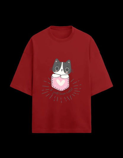 Zeroform Cutie Oversized Cotton T-Shirt - ZEROFORM