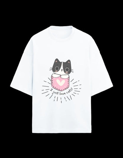 Zeroform Cutie Oversized Cotton T-Shirt - ZEROFORM