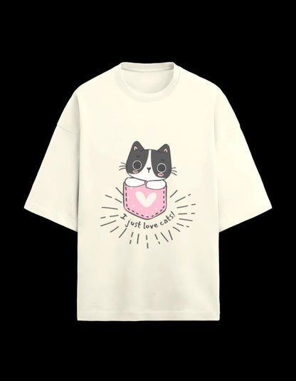 Zeroform Cutie Oversized Cotton T-Shirt - ZEROFORM