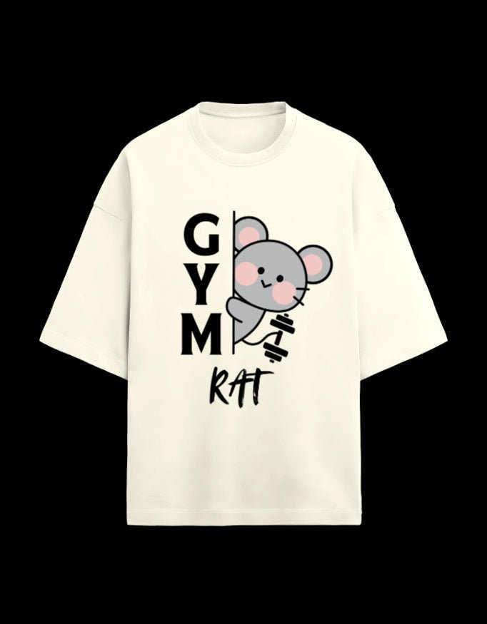 Zeroform GYM Rat Oversized Cotton Tee - ZEROFORM