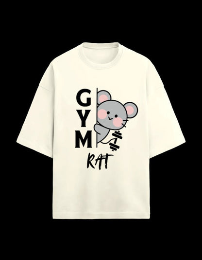 Zeroform GYM Rat Oversized Cotton Tee - ZEROFORM